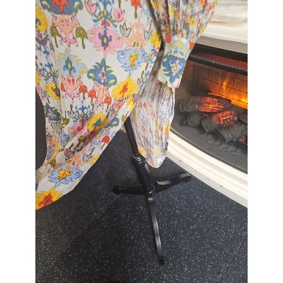 Blank London Shirt Womens XS Petite Tunic Dress Floral Boho - Picture 2 of 8